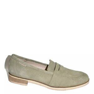 New! Mephisto Hadele Perf Loafer Khaki Size 11 US 8.5 EUR DD443